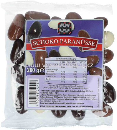 Agilus Dragees Schoko Paranüsse, 200g