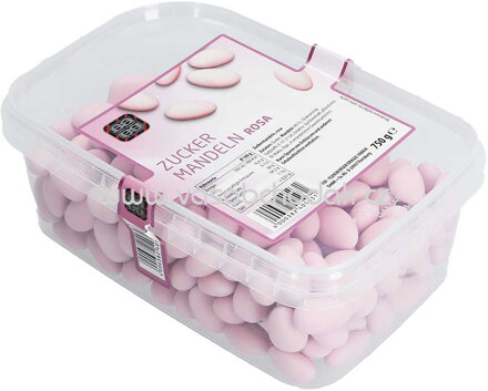 Agilus Dragees Zucker Mandel, rosa, 750g