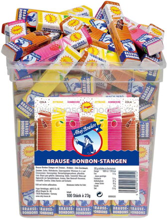 Ahoj-Brause Brause-Bonbon Stangen, 100 St, 2,3 kg