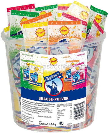 Ahoj-Brause Brause-Pulver, 100 St, 580g