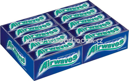 Airwaves Menthol & Eucalyptus, 30x12 St, 360 St