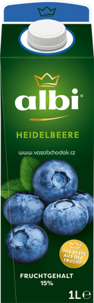 Albi Heidelbeere, 1l