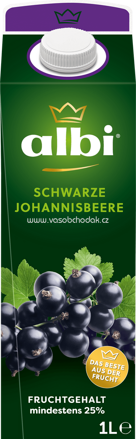 Albi Schwarze Johannisbeere, 1l