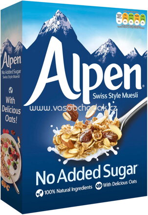 Alpen No Added Sugar, 560g