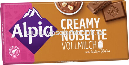 Alpia Tafelschokolade Creamy Noisette, 100g