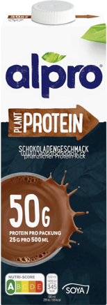 Alpro Soja Protein Drink, Schokolade, 1l