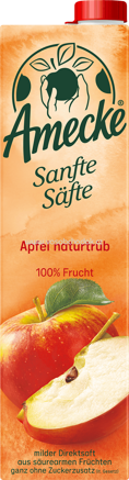 Amecke Sanfte Säfte Apfel naturtrüb, 1l