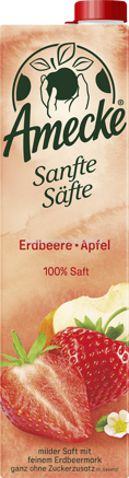 Amecke Sanfte Säfte Erdbeere Apfel, 1l