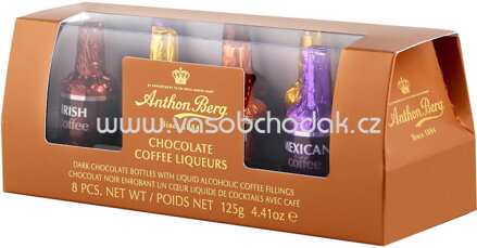Anthon Berg Chocolate Coffee Liqueurs, 8 St, 125g