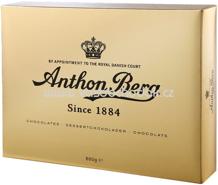Anthon Berg Luxury Gold Box, 800g