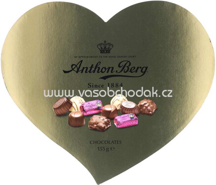 Anthon Berg Luxury Gold Heart, 155g