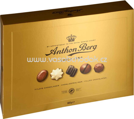 Anthon Berg Luxury Gold Box, 800g