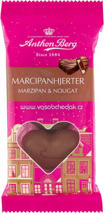 Anthon Berg Marcipanhjerter Marzipan & Nougat, 84g