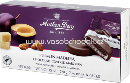 Anthon Berg Pflaume in Madeira, 8 St, 220g