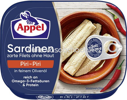 Appel Sardinen Piri-Piri, 105g