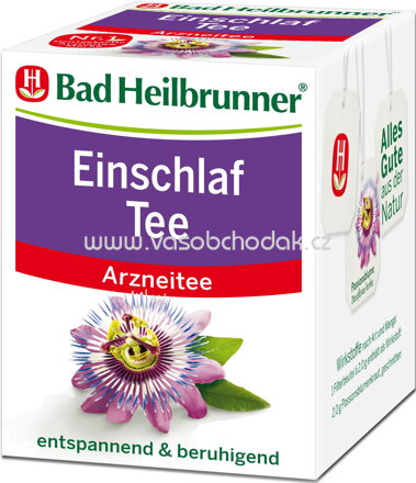 Bad Heilbrunner Einschlaf Tee, 8 Beutel