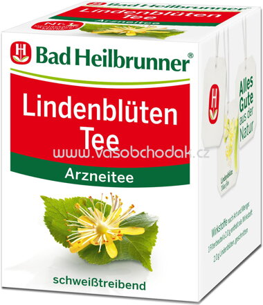 Bad Heilbrunner Lindenblüten Tee, 8 Beutel