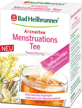 Bad Heilbrunner Menstruations Tee Tassenfertig, 10 Sticks
