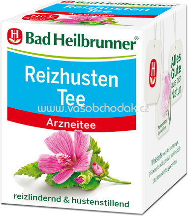 Bad Heilbrunner Reizhusten Tee, 8 Beutel