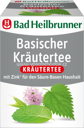 Bad Heilbrunner Basischer Kräutertee, 8 Beutel