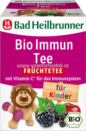 Bad Heilbrunner Bio Immun Tee für Kinder, 8 Beutel