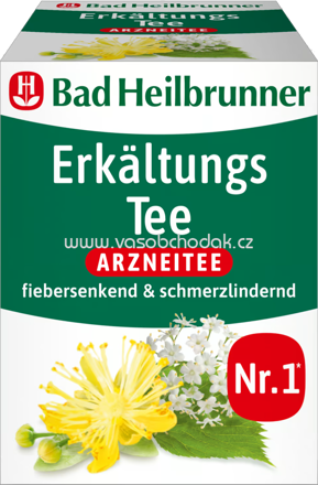 Bad Heilbrunner Erkältungs Tee, 8 Beutel