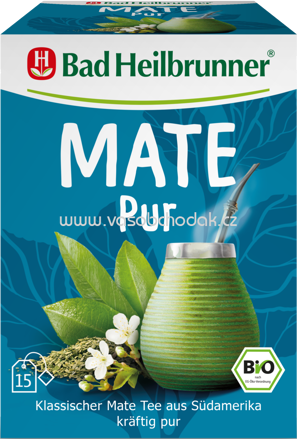 Bad Heilbrunner Mate Pur, 15 Beutel