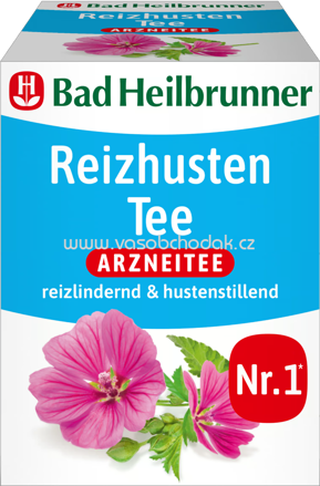 Bad Heilbrunner Reizhusten Tee, 8 Beutel