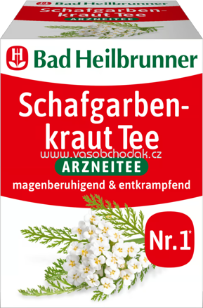 Bad Heilbrunner Schafgarbenkraut Tee, 8 Beutel