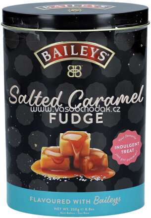 Baileys Salted Caramel Fudge Tin, 250g