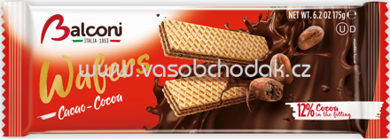 Balconi Wafers Cacao, 175g