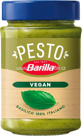 Barilla Pesto Vegan Basilico 100% Italiano, 190g