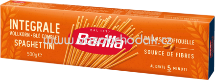 Barilla Pasta Nudeln Integrale Spaghettini, 500g