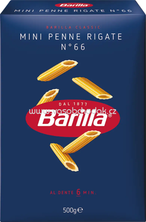 Barilla Pasta Nudeln Mini Penne Rigate, 500g