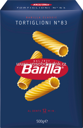 Barilla Pasta Nudeln Tortiglioni n.83, 500g