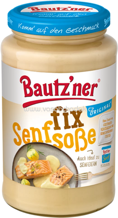 Bautz'ner Fix Senfsoße, 400 ml