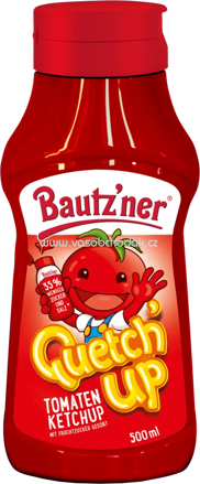 Bautz'ner Quetch'Up Tomaten Ketchup, 500 ml