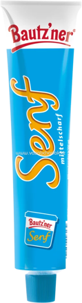 Bautz'ner Senf mittelscharf Tube, 200 ml