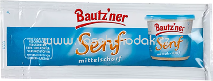 Bautz'ner Senf mittelscharf, 200x10ml, 2l