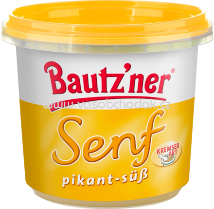 Bautz'ner Senf pikant-süß, 200 ml