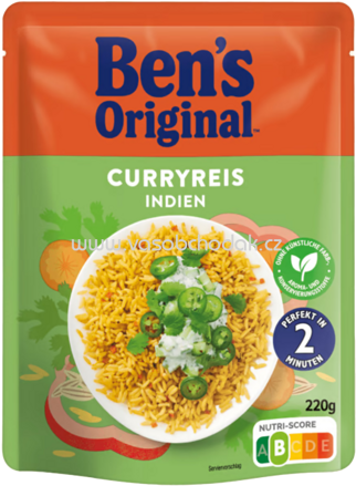 Ben's Original Express Curryreis Indien, 220g