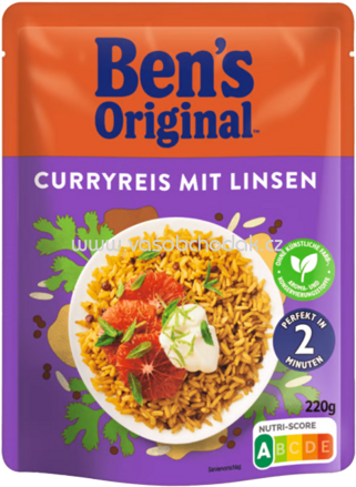 Ben's Original Express Curryreis mit Linsen, 220g