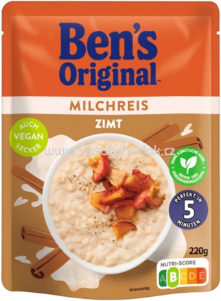 Ben's Original Express Milchreis Zimt, 220g