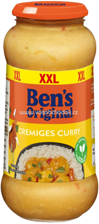 Ben's Original XXL Sauce Cremiges Curry, 750g