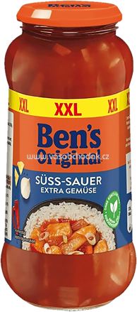 Ben's Original XXL Sauce Süß-Sauer Extra Gemüse, 750g