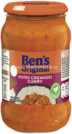 Ben's Original Sauce Rotes Cremiges Curry, 400g