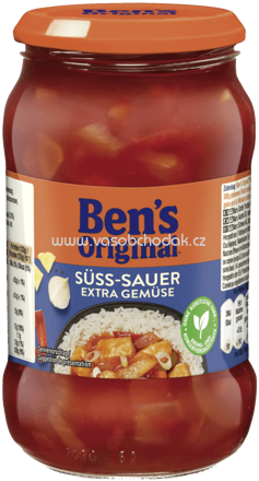 Ben's Original Sauce Süß-Sauer Extra Gemüse, 400g