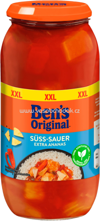 Ben's Original XXL Sauce Süß-Sauer Extra Ananas, 675g