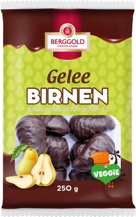 Berggold Gelee Birnen, 200g