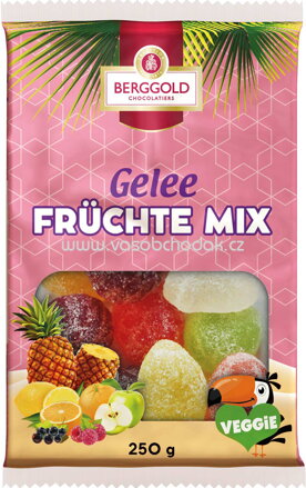 Berggold Gelee Früchte Mix, 200g